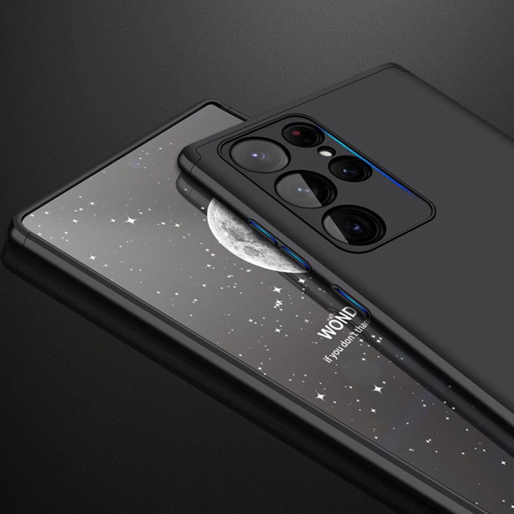 GKK 360 ovitek za Samsung Galaxy S22 Ultra - črna