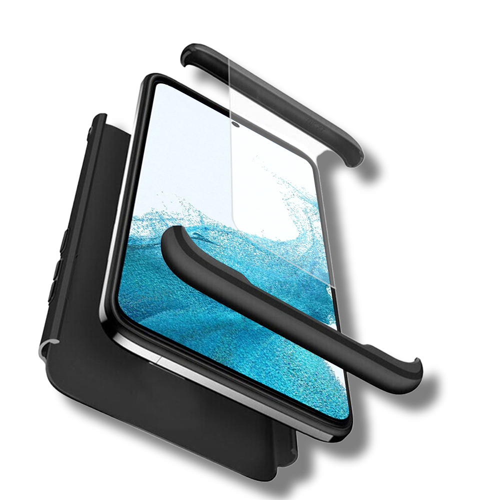 GKK 360 ovitek za Samsung Galaxy S22 - črna – Črna