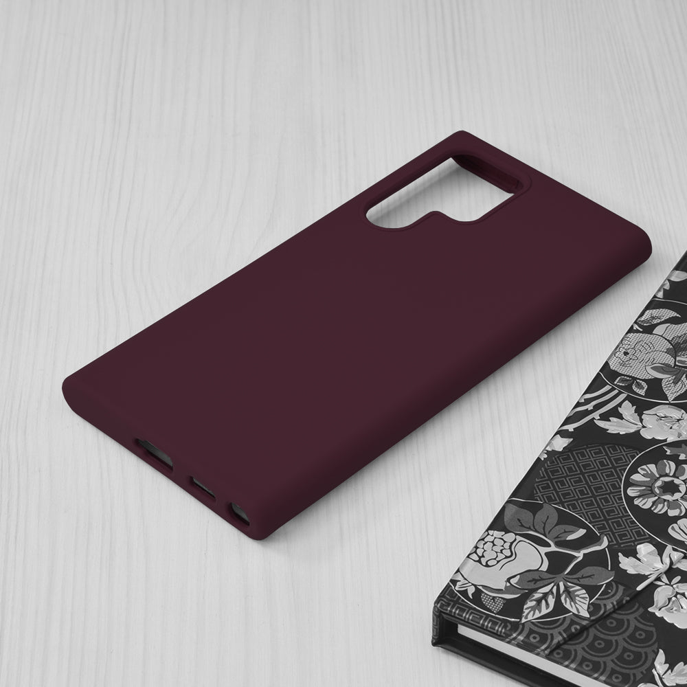 Silikonski ovitek "Soft Edge" za Samsung Galaxy S22 Ultra – Techsuit