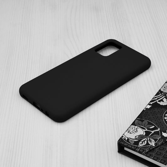 Silikonski ovitek "Soft Edge" za Samsung Galaxy A03S - Črna – Techsuit – Črna / TPU silikon