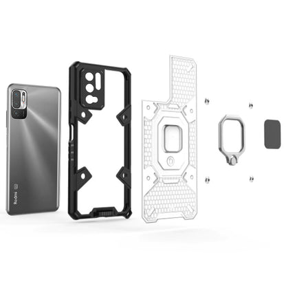Silikonski ovitek "Honeycomb armor ring" za Xiaomi Redmi Note 10 5G – Infostyle