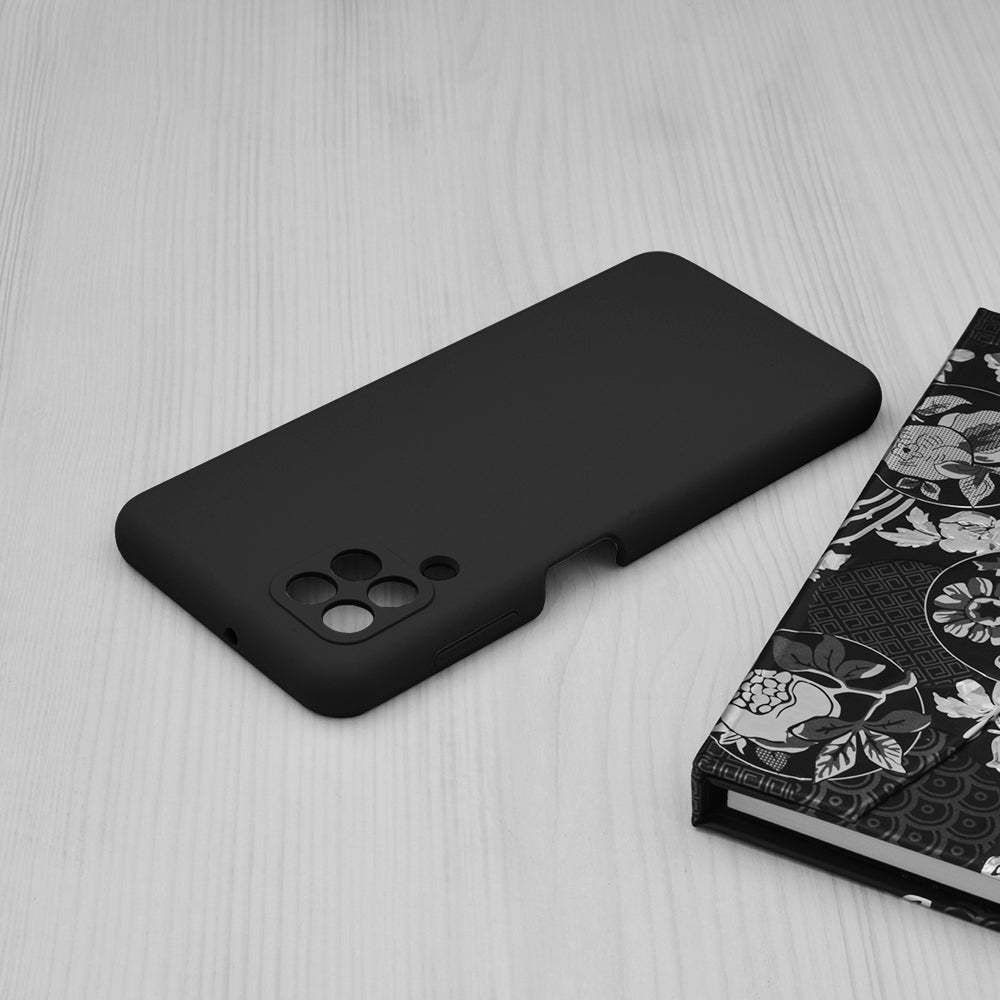 Silikonski ovitek "Soft Edge" za Samsung Galaxy A22 4G - Črna – Techsuit