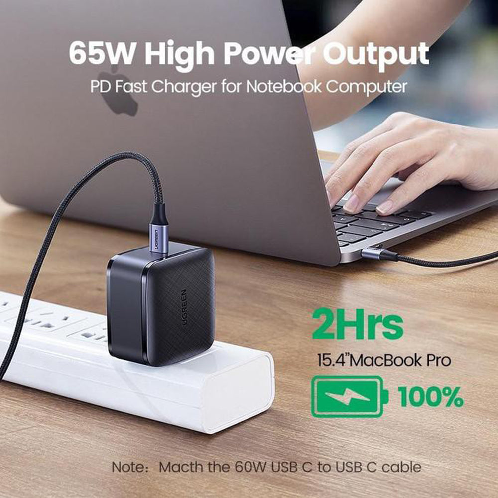 Polnilni adapter UGREEN 65W USB C