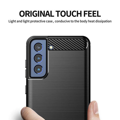 Silikonski ovitek "carbon" za Mi 11 Ultra - Črna – Techsuit