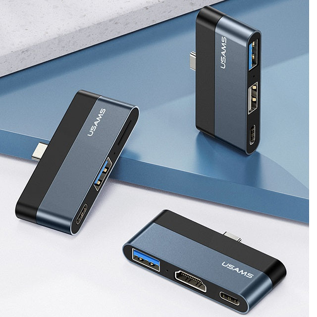 Adapter in pretvornik USB, USB C, Micro SD v USB C – Usams