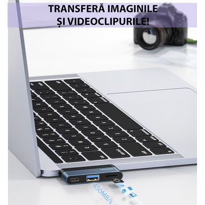 Adapter in pretvornik USB, USB C, Micro SD v USB C – Usams
