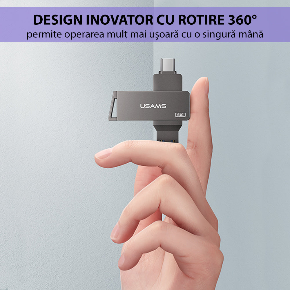 USB-C in USB ključ 32GB – Usams