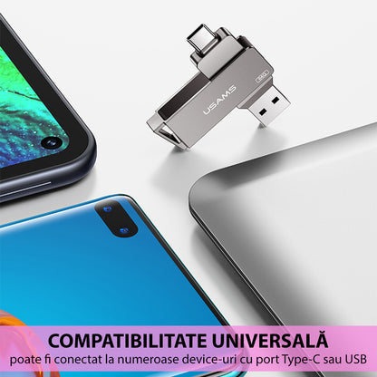 USB-C in USB ključ 16GB – Usams