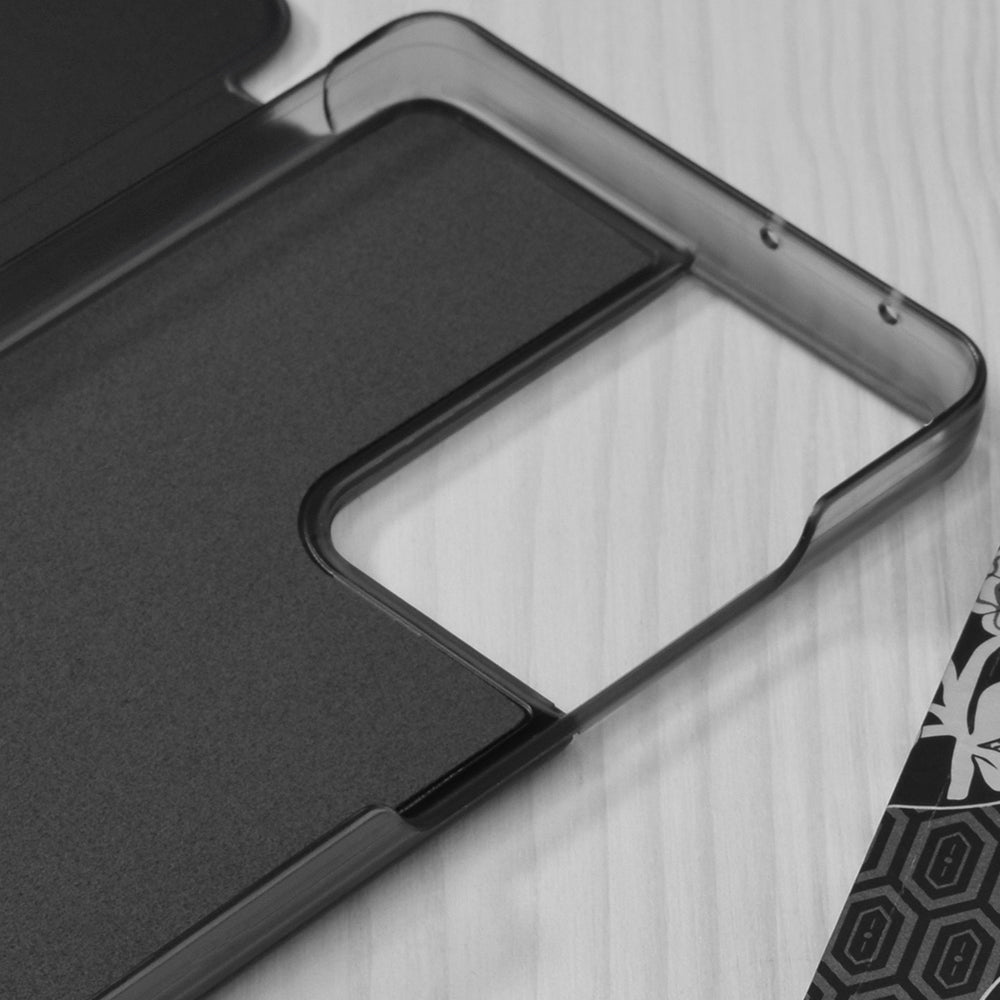 Pametna preklopna torbica za Samsung Galaxy S21 Ultra - Črna – Infostyle