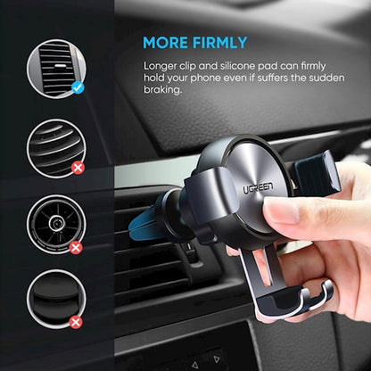Ugreen - Avtomobilsko držalo Gravity Grip za zračno režo