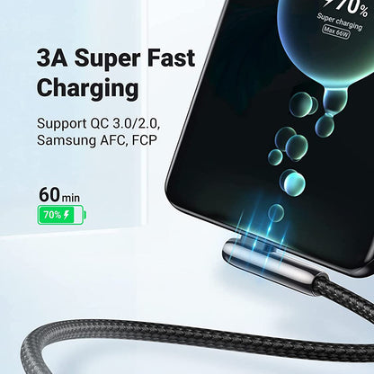 Premium polnilni kabel UGREEN - Črna