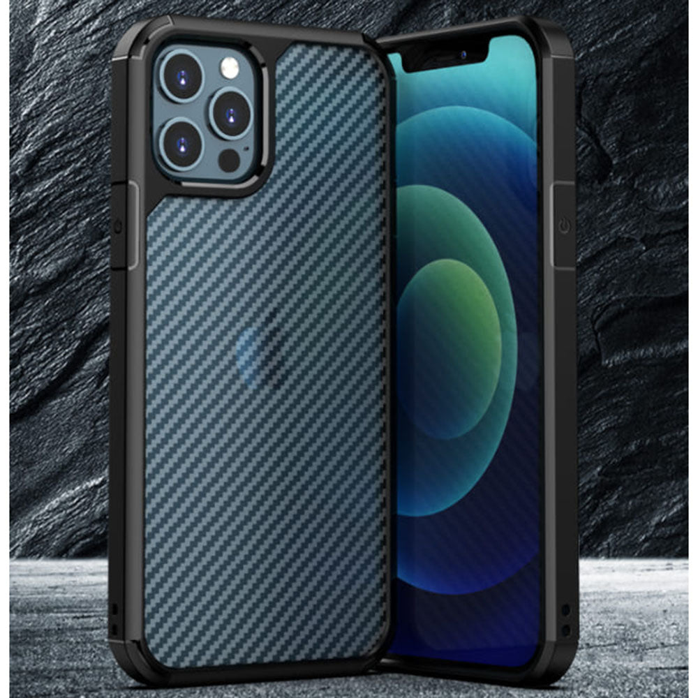 Ovitek "Carbon Fuse" za iPhone 14 – Infostyle