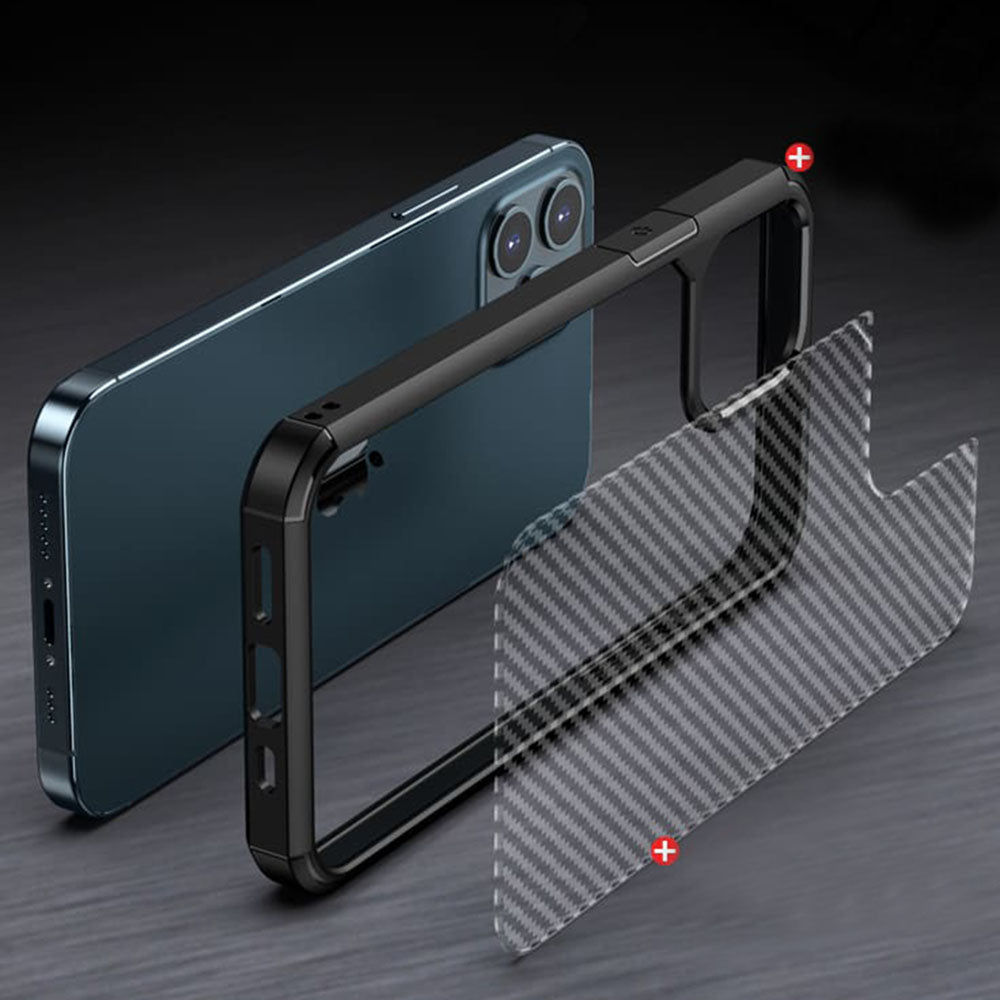 Ovitek "Carbon Fuse" za iPhone 14 – Infostyle