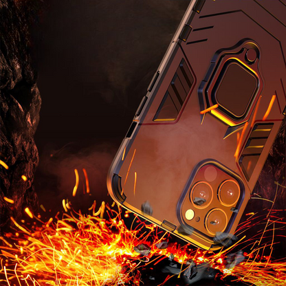 Silikonski ovitek "ring" za Honor Magic 4 Pro - Črna – Infostyle