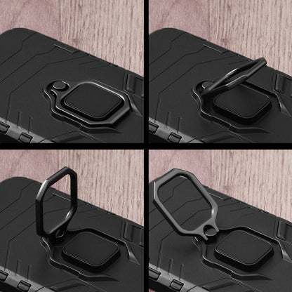 Silikonski ovitek "ring" za Realme C11 2021 - Črna – Infostyle