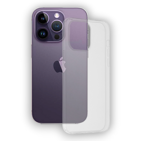 Silikonski ovitek za iPhone 14 Pro Max (2mm) - Prozoren – Techsuit – Prozorna / Silikon