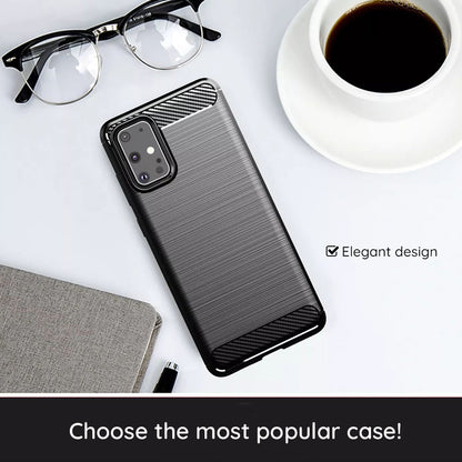 Silikonski ovitek "carbon" za Samsung Galaxy A14 – Techsuit