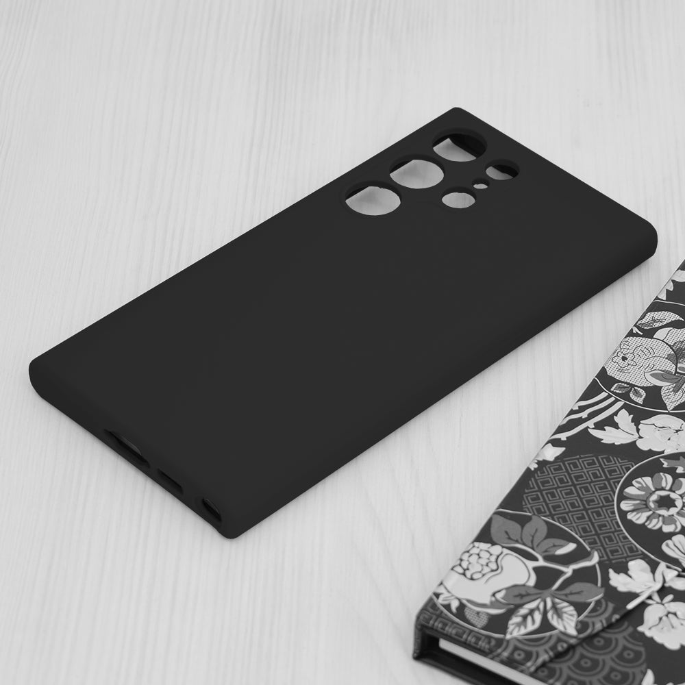 Silikonski ovitek "Soft Edge" za Samsung Galaxy S23 Ultra – Techsuit – Svetlo modra / TPU silikon