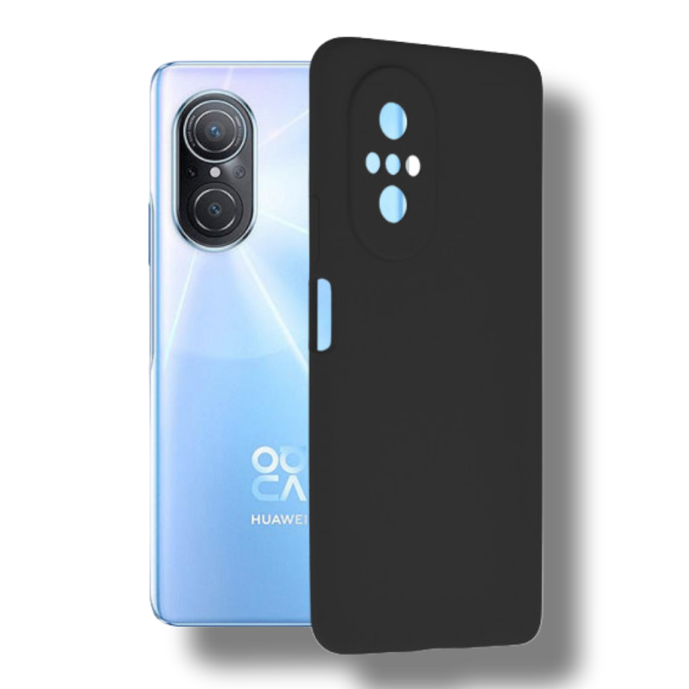 Silikonski ovitek "Soft Edge" za Huawei nova 9 SE - Črna – Techsuit