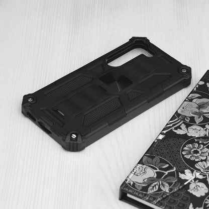 Silikonski ovitek "Blazor" za Samsung S23 Plus - Črna – Infostyle – Črna / PC + TPU silikon