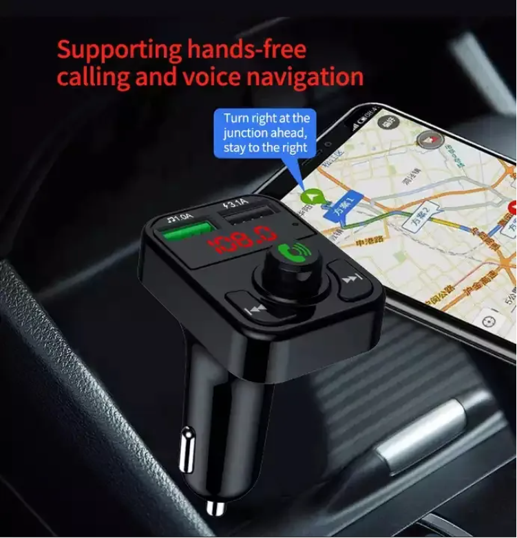 CARX3 FM oddajnik + vhod z 2x USB – Infostyle