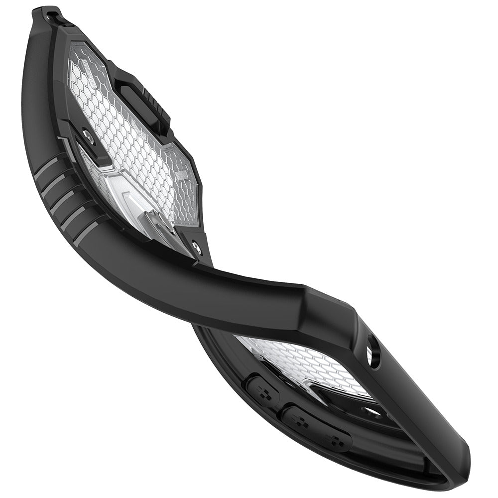 Silikonski ovitek "Honeycomb armor ring" za Xiaomi Redmi 10 - Vijolična – Infostyle