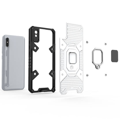 Silikonski ovitek "Honeycomb armor ring" za Xiaomi Redmi 9AT – Infostyle
