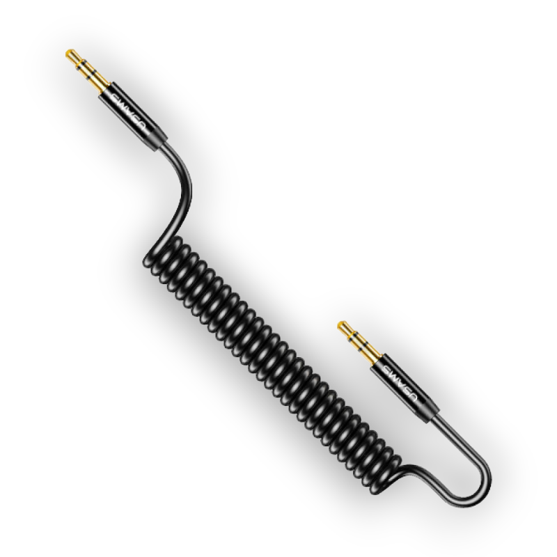 Zvočni prenosni kabel AUX 3,5mm Spring – Usams
