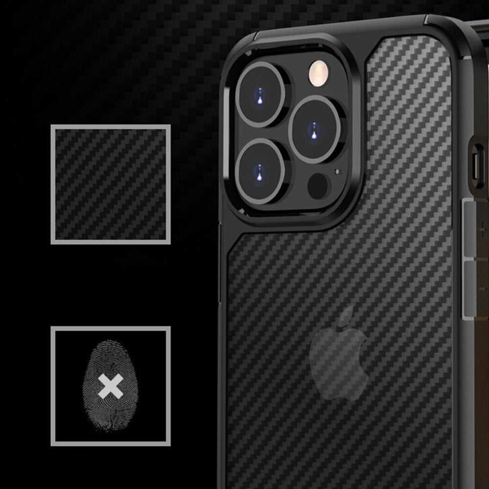 Ovitek "Carbon Fuse" za iPhone 14 Pro Max – Infostyle