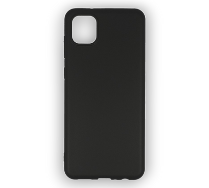 Silikonski ovitek "matt" za Samsung Galaxy A04 - Črna – Infostyle