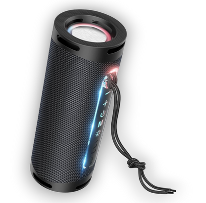 Bluetooth zvočnik Hoco HC9 z vgrajeno barvito ambientno svetlobo – Temno zelena