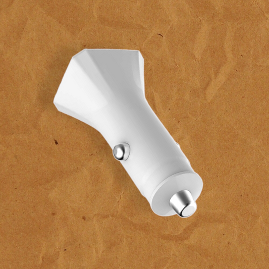 Avto polnilni adapter za hitro polnjenje USB C 20w – Infostyle – Bela