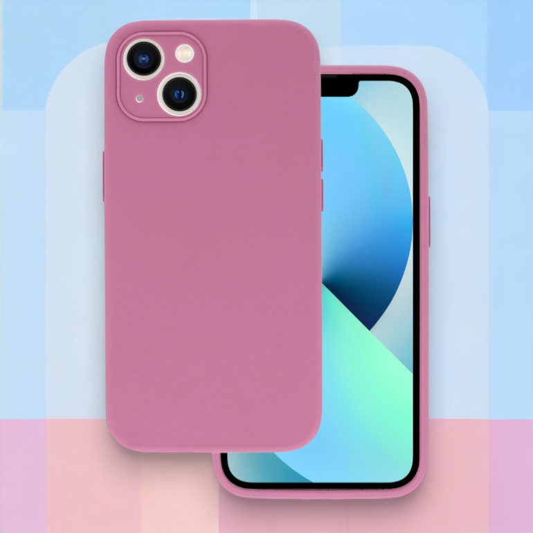 Silikonski ovitek "lite" iPhone 14 Pro – Vennus – Temno modra / Silikon