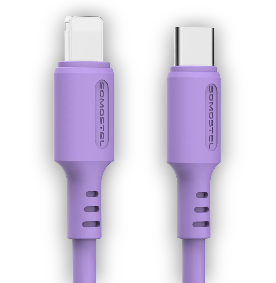 Polnilni in podatkovni kabel za Apple – Somostel – Bela