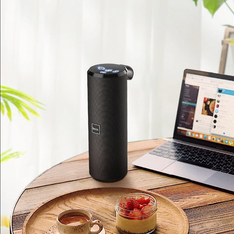 Bluetooth zvočnik Hoco "Sports voice" s tehnologijo IPX5 - Črna – Črna