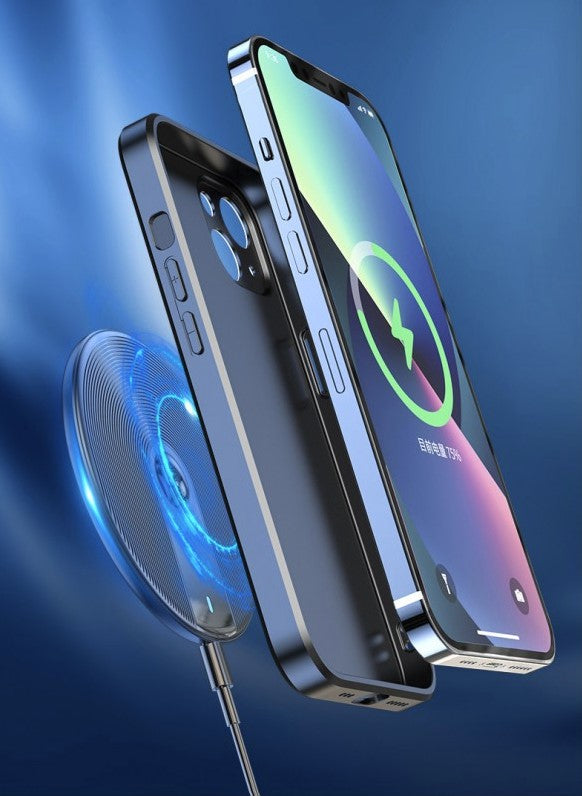 Brezžična polnilna postaja za hitro polnjenje – Infostyle – Bela