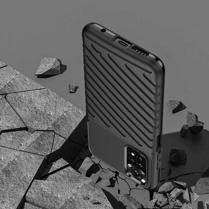 Ovitek "Thunder" za Xiaomi Redmi Note 10 - Črna – Infostyle