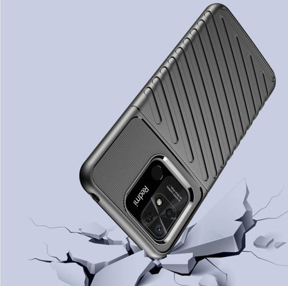 Ovitek "Thunder" za Xiaomi Redmi 10C - Črna – Infostyle