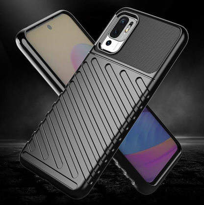 Ovitek "Thunder" za Xiaomi Redmi Note 10T - Črna – Infostyle – Črna / TPU silikon
