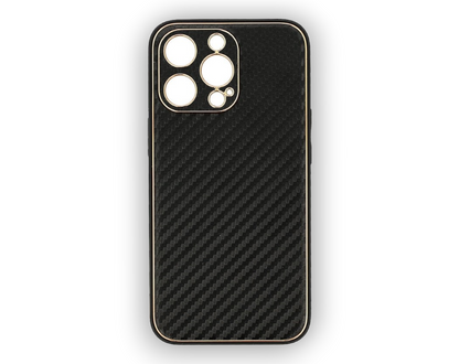 Ovitek "Leather Carbon" za Xiaomi Redmi 10 Pro Max - Črna – Tel Protect