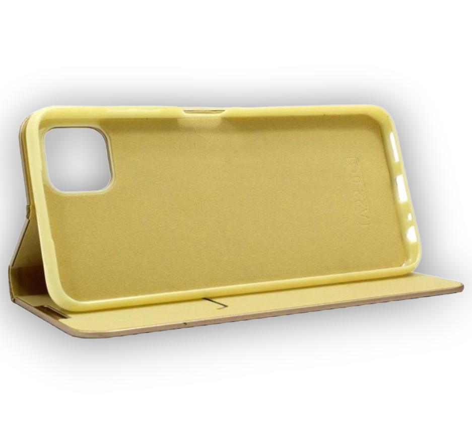 Preklopna torbica "Vennus - chic" za Samsung Galaxy A22 5G - Zlata