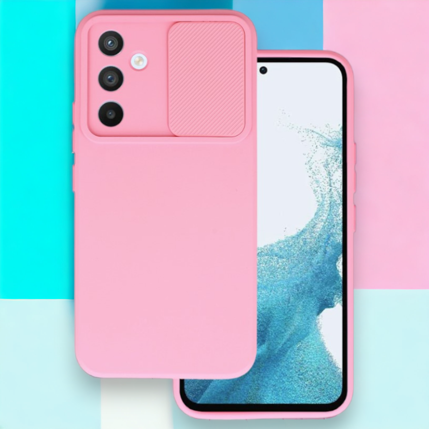 Silikonski ovitek "Camshield Soft" za Samsung Galaxy A34 – Infostyle – Rdeča / TPU silikon