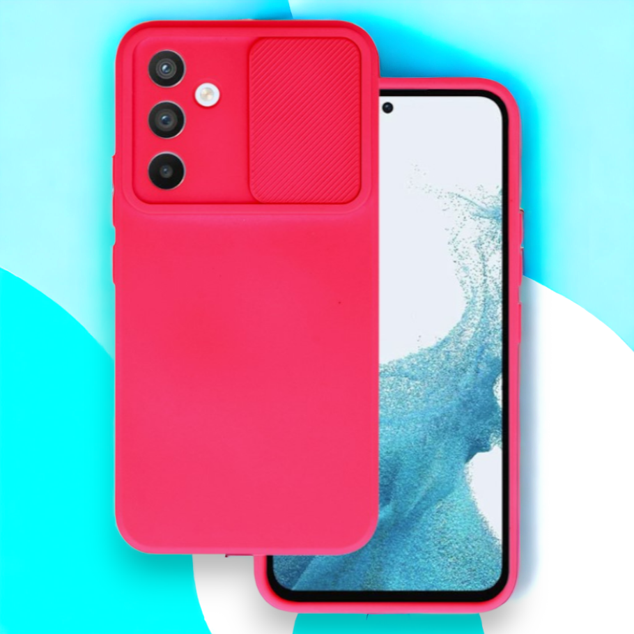 Silikonski ovitek "Camshield Soft" za Samsung Galaxy A34 – Infostyle – Temno modra / TPU silikon