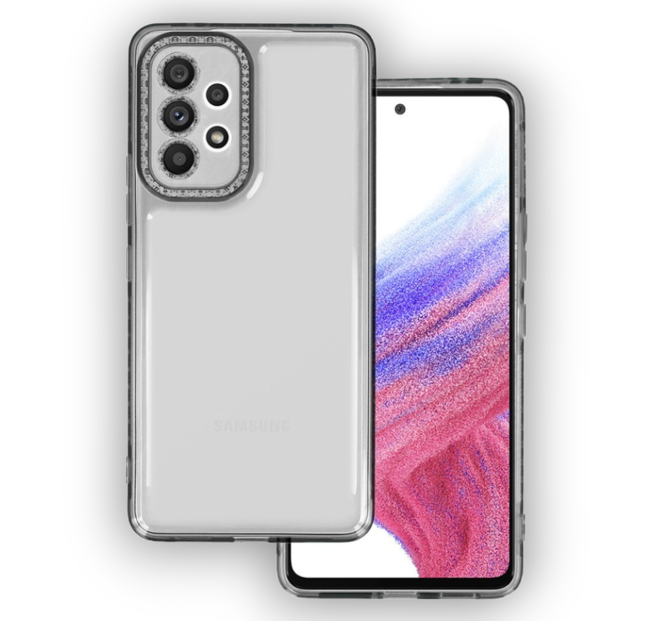 Silikonski ovitek "Crystal Diamond" za Samsung Galaxy A54 5G - transparent – Infostyle – Prozorna / TPU silikon