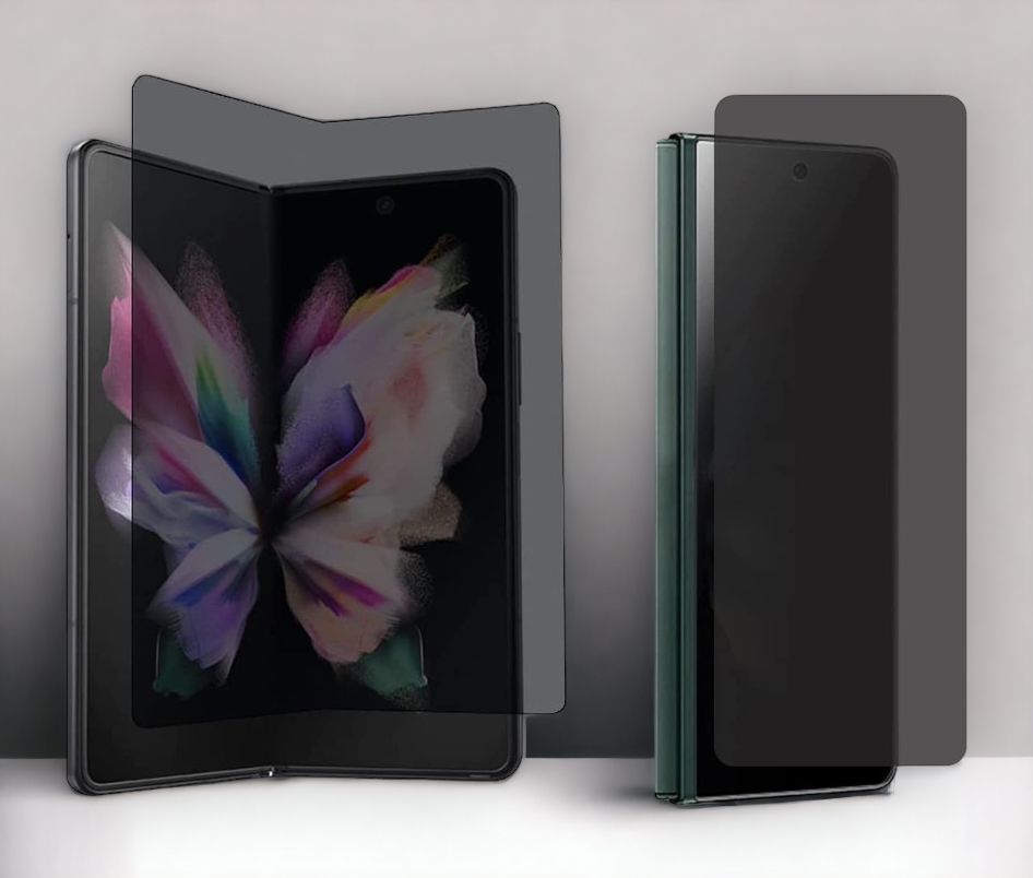 Zatemnjena zaščitna folija "Anti-Spy" za Samsung Z Fold – Infostyle – Z Fold / Sprednji zaslon