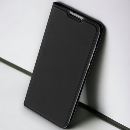 Premium preklopna torbica "SKIN Pro" za Xiaomi Mi 12 Pro – Dux Ducis – Zlata / Umetno usnje + TPU silikon