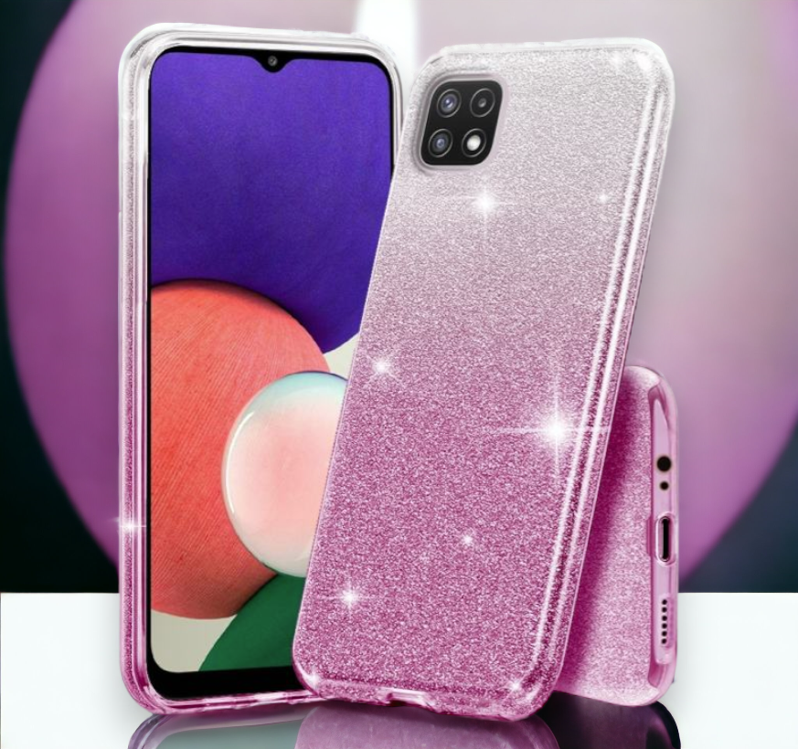Silikonski ovitek "Bling" za Samsung Galaxy A22 5G – Infostyle