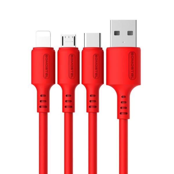 Polnilni in podatkovni kabel Nora L – Somostel – Rumena