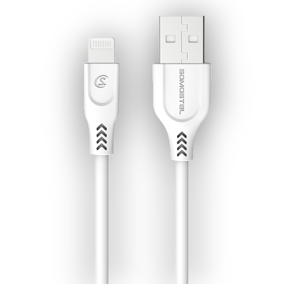 Polnilni in podatkovni kabel za Apple – Somostel – Bela