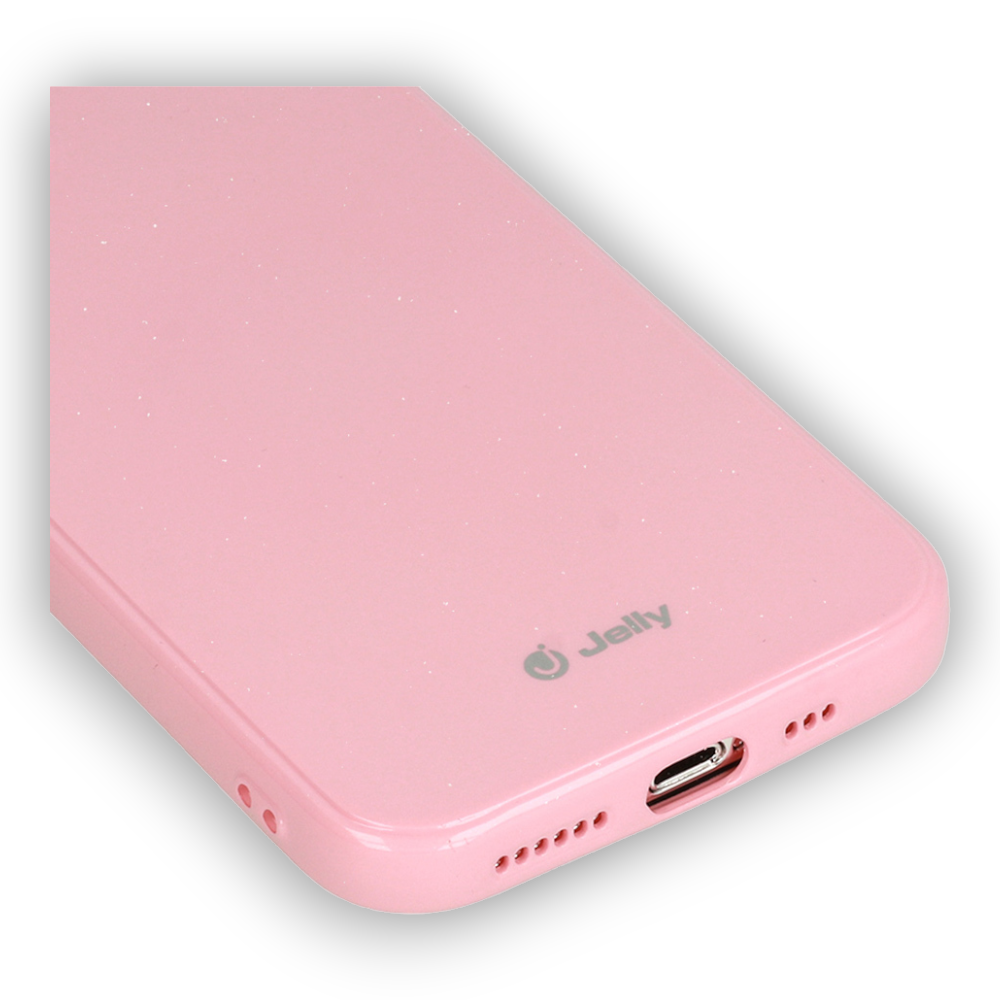 Silikonski ovitek "Jelly" za iPhone 13 Pro Max - Svetlo roza
